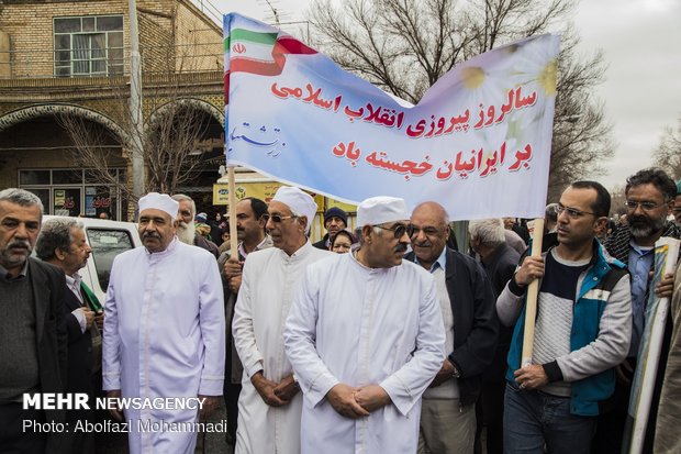 راهپیمایی ۲۲ بهمن در یزد