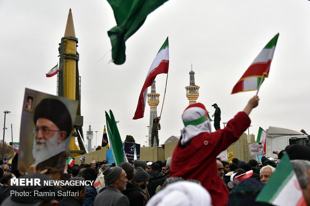 راهپیمایی ۲۲ بهمن در مشهد