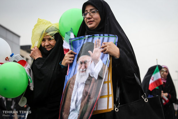 Iranians mark 40th anniversary of Islamic Revolution