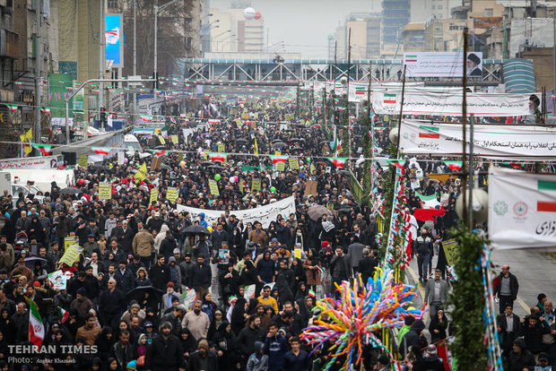 Iranians mark 40th anniversary of Islamic Revolution