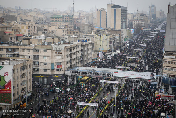 Iranians mark 40th anniversary of Islamic Revolution