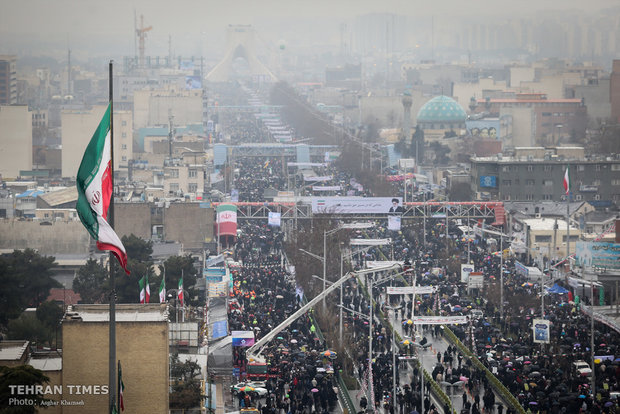 Iranians mark 40th anniversary of Islamic Revolution