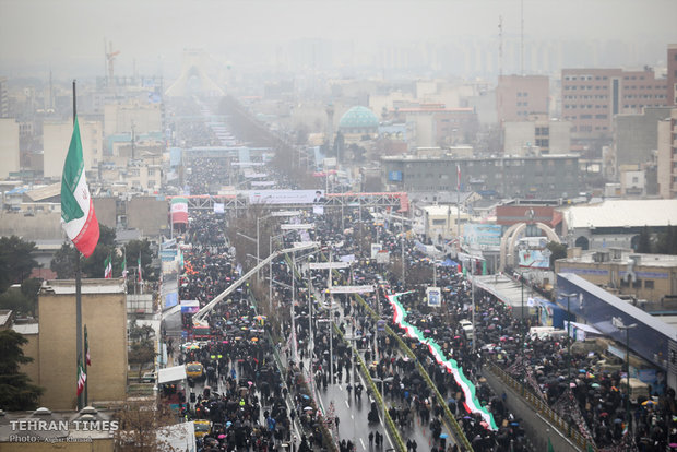 Iranians mark 40th anniversary of Islamic Revolution