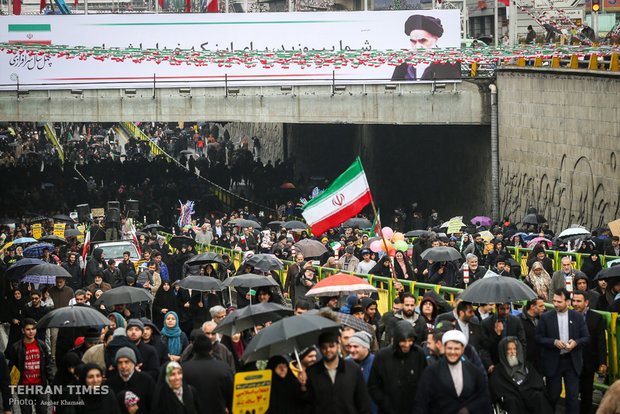 Iranians mark 40th anniversary of Islamic Revolution