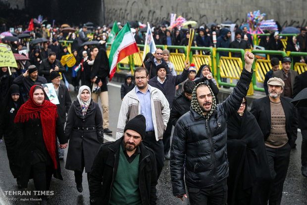 Iranians mark 40th anniversary of Islamic Revolution