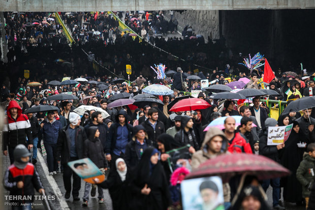 Iranians mark 40th anniversary of Islamic Revolution