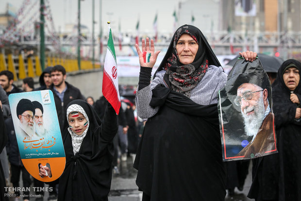 Iranians mark 40th anniversary of Islamic Revolution