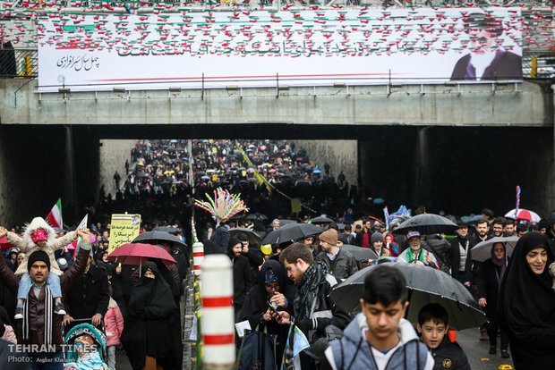 Iranians mark 40th anniversary of Islamic Revolution