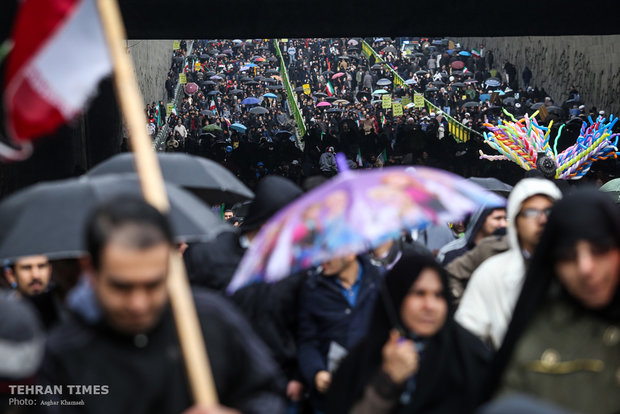 Iranians mark 40th anniversary of Islamic Revolution