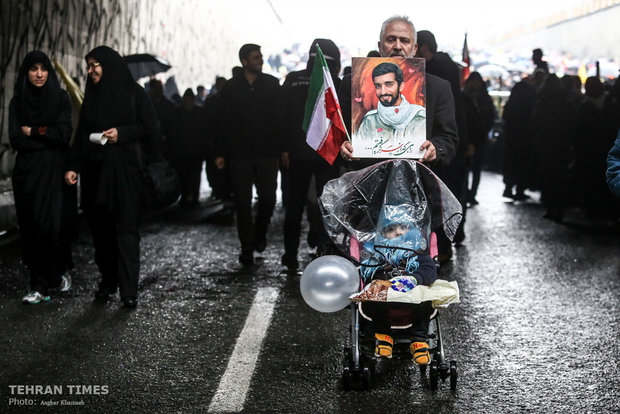 Iranians mark 40th anniversary of Islamic Revolution