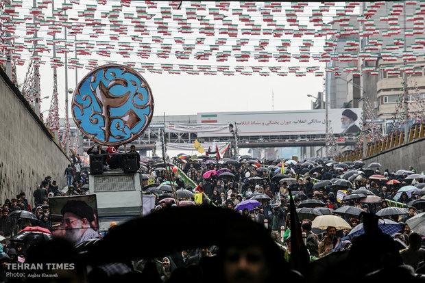 Iranians mark 40th anniversary of Islamic Revolution