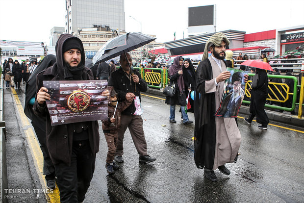 Iranians mark 40th anniversary of Islamic Revolution