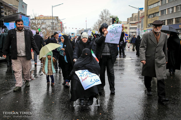 Iranians mark 40th anniversary of Islamic Revolution