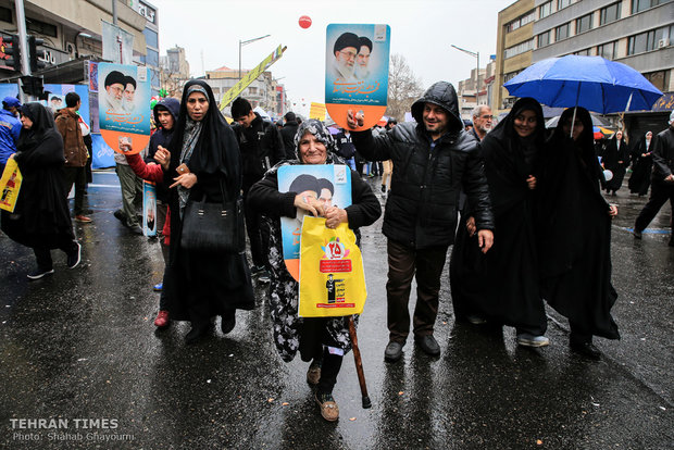 Iranians mark 40th anniversary of Islamic Revolution