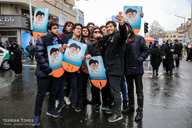 Iranians mark 40th anniversary of Islamic Revolution