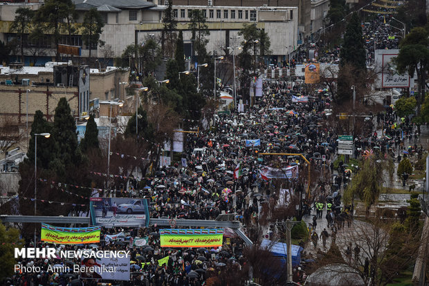 راهپیمایی 22 بهمن 1397 - شیراز