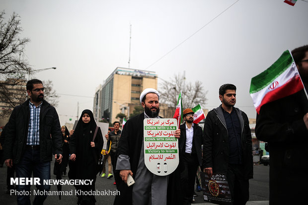 راهپیمایی ۲۲ بهمن در ۴۰ سالگی انقلاب