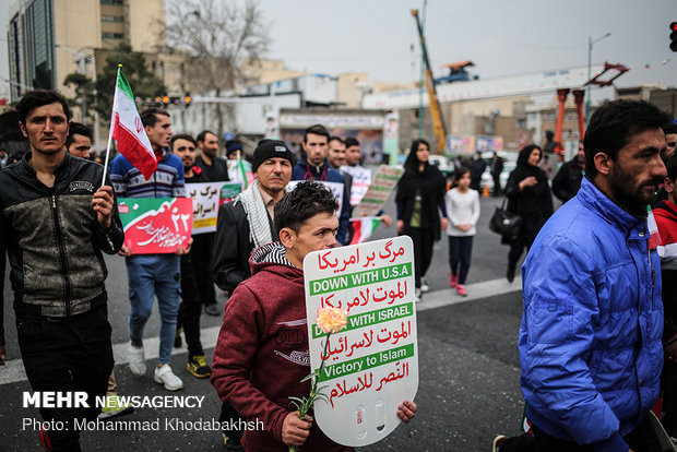 راهپیمایی ۲۲ بهمن در ۴۰ سالگی انقلاب