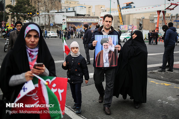 راهپیمایی ۲۲ بهمن در ۴۰ سالگی انقلاب