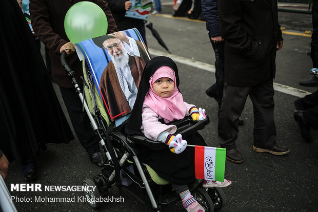 راهپیمایی ۲۲ بهمن در ۴۰ سالگی انقلاب