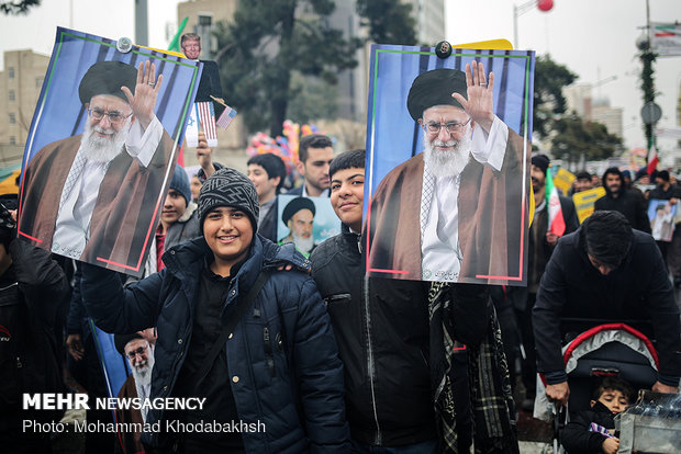 راهپیمایی ۲۲ بهمن در ۴۰ سالگی انقلاب