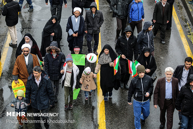 راهپیمایی ۲۲ بهمن در ۴۰ سالگی انقلاب