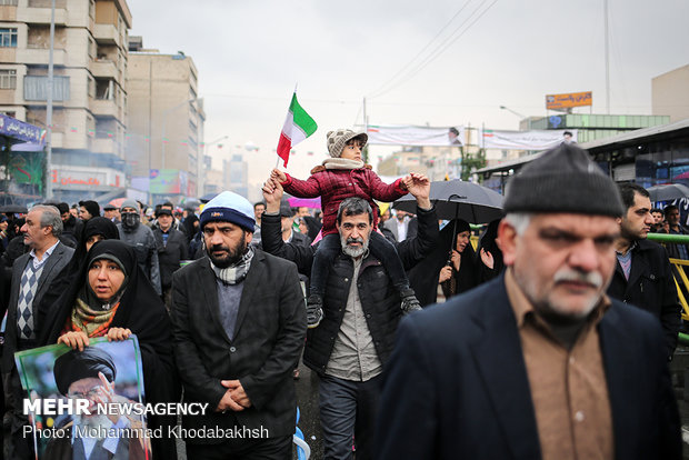 راهپیمایی ۲۲ بهمن در ۴۰ سالگی انقلاب