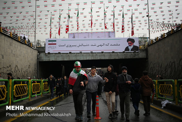 راهپیمایی ۲۲ بهمن در ۴۰ سالگی انقلاب