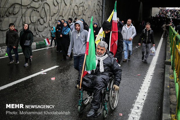 راهپیمایی ۲۲ بهمن در ۴۰ سالگی انقلاب