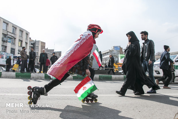 راهپیمایی ۲۲ بهمن در تبریز