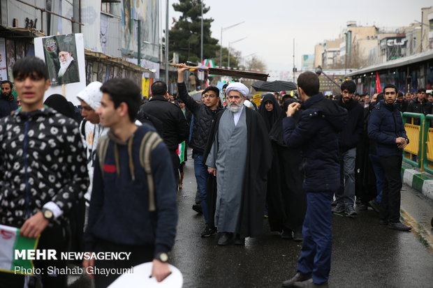 راهپیمایی ۲۲ بهمن در ۴۰ سالگی انقلاب