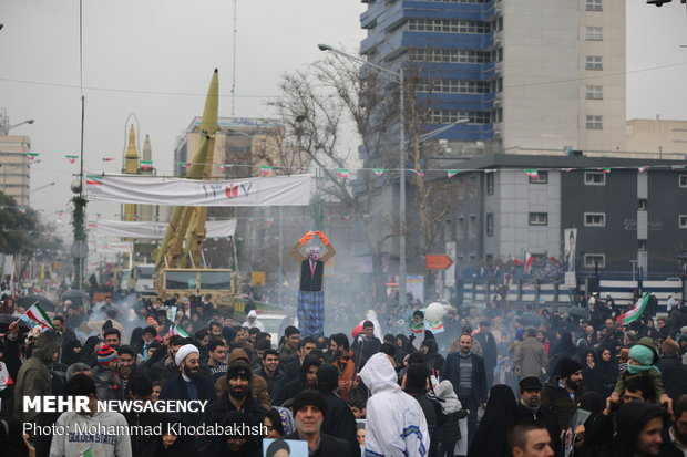 راهپیمایی ۲۲ بهمن در ۴۰ سالگی انقلاب