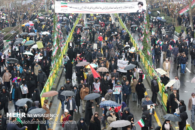 راهپیمایی ۲۲ بهمن در ۴۰ سالگی انقلاب