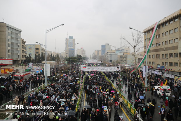 راهپیمایی ۲۲ بهمن در ۴۰ سالگی انقلاب