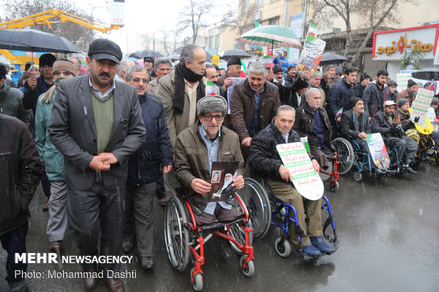 راهپیمایی ۲۲ بهمن در اردبیل