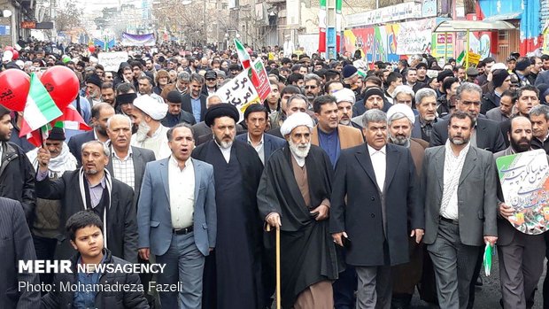 راهپیمایی ۲۲ بهمن در اسلامشهر