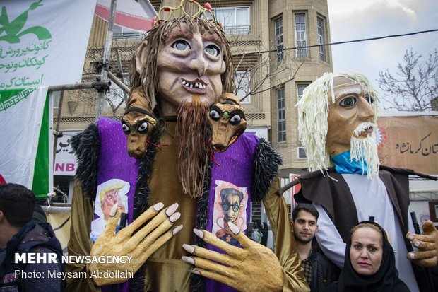 راهپیمایی ۲۲ بهمن در کرمانشاه