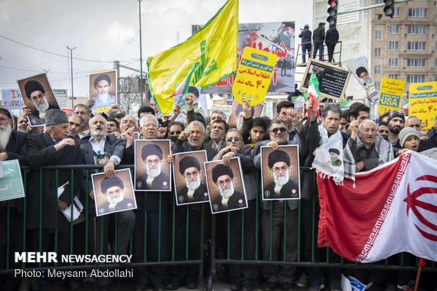 راهپیمایی ۲۲ بهمن در کرمانشاه