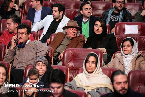 Closing ceremony of 37th Fajr Filmfest.