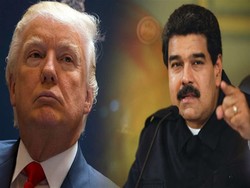 Donald Trump and Nicholas Maduro