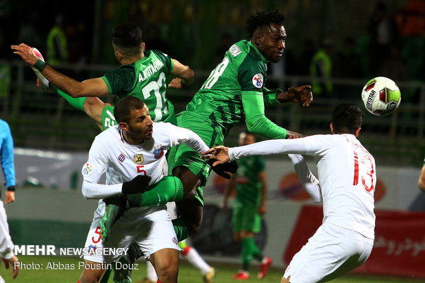 Zob Ahan FC vs Kuwait SC in 2019 ACL preliminary