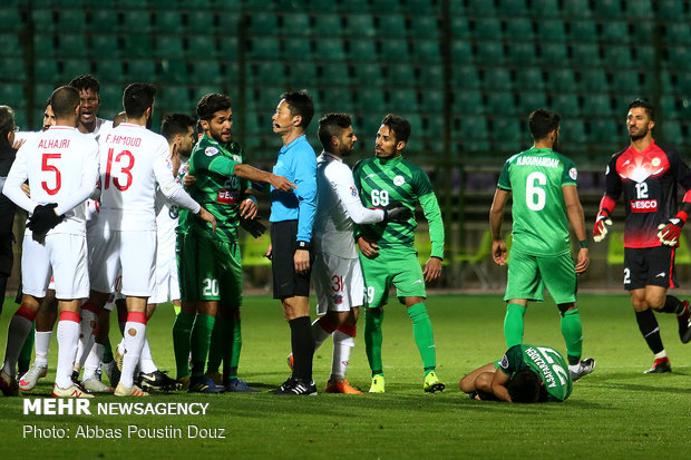 Zob Ahan FC vs Kuwait SC in 2019 ACL preliminary