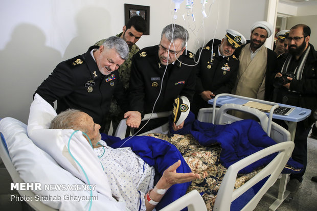 افتتاح قسم القلب والاطفال لمسشفى تابع للقوة البحرية الايرانية 