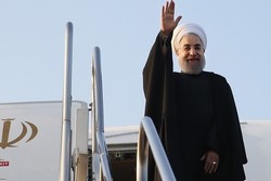 Rouhani arrives in Hormozgan province