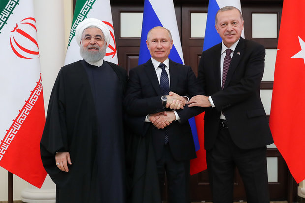 Joint statement by presidents of Iran, Russia and Turkey at end of Sochi summit 