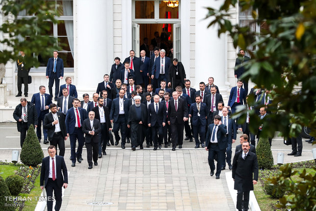 Heads of Syria peace guarantor states meet in Sochi