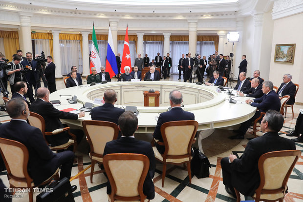 Heads of Syria peace guarantor states meet in Sochi