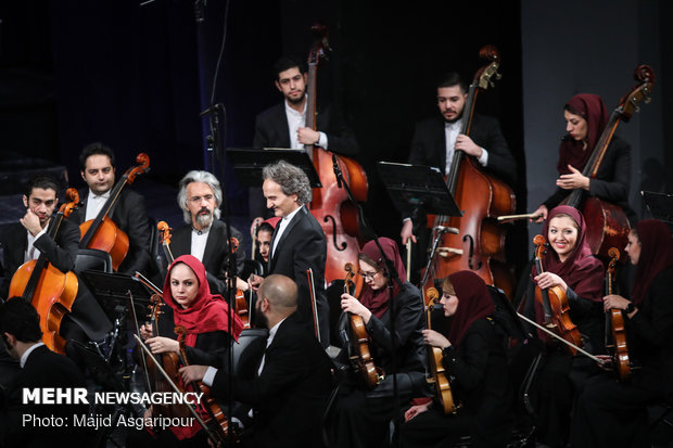 Tehran Symphony Orchestra performs at Fajr Music Festival