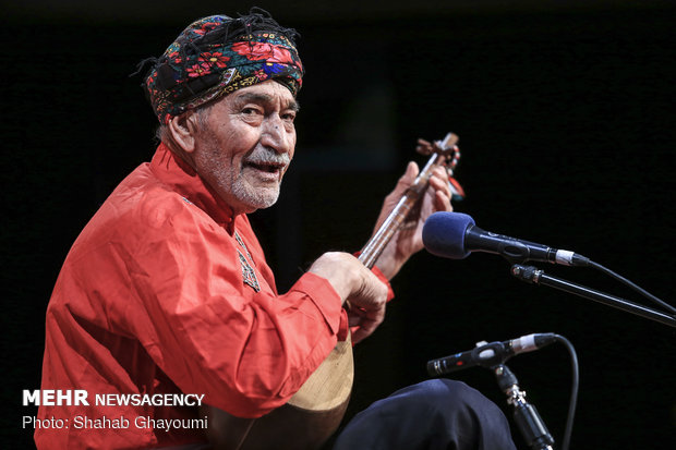 Iranian regional music performance at 34th Fajr Music Festival