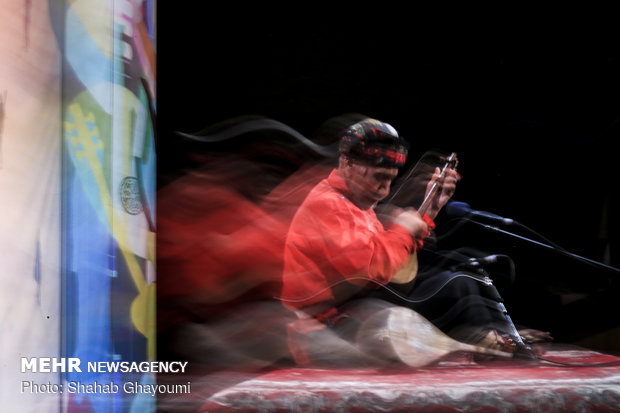 Iranian regional music performance at 34th Fajr Music Festival